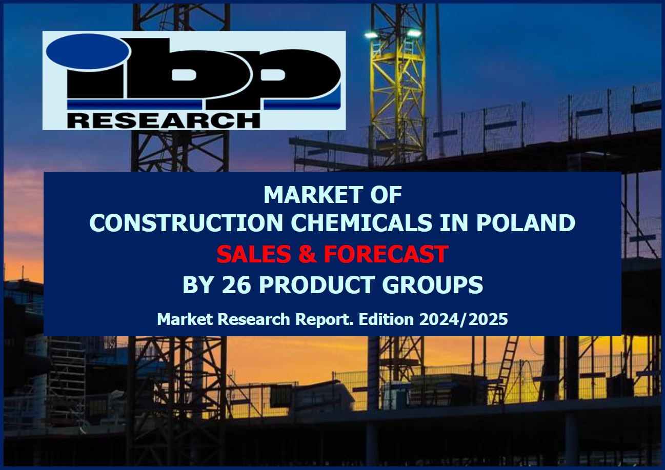 3 Market of construction chemicals sales and forecast