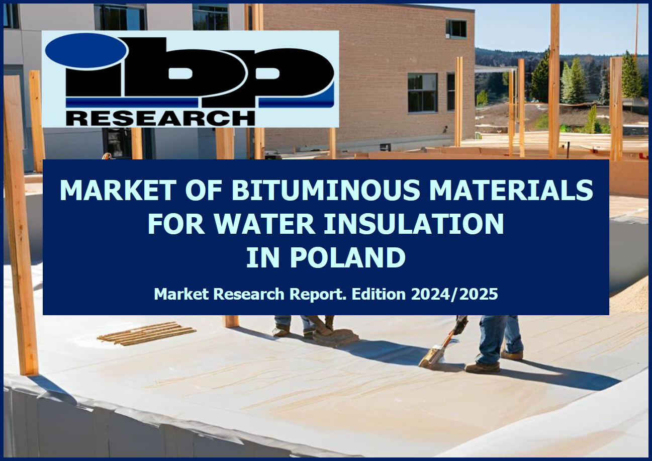 30 Market of bituminous materials for water insulation
