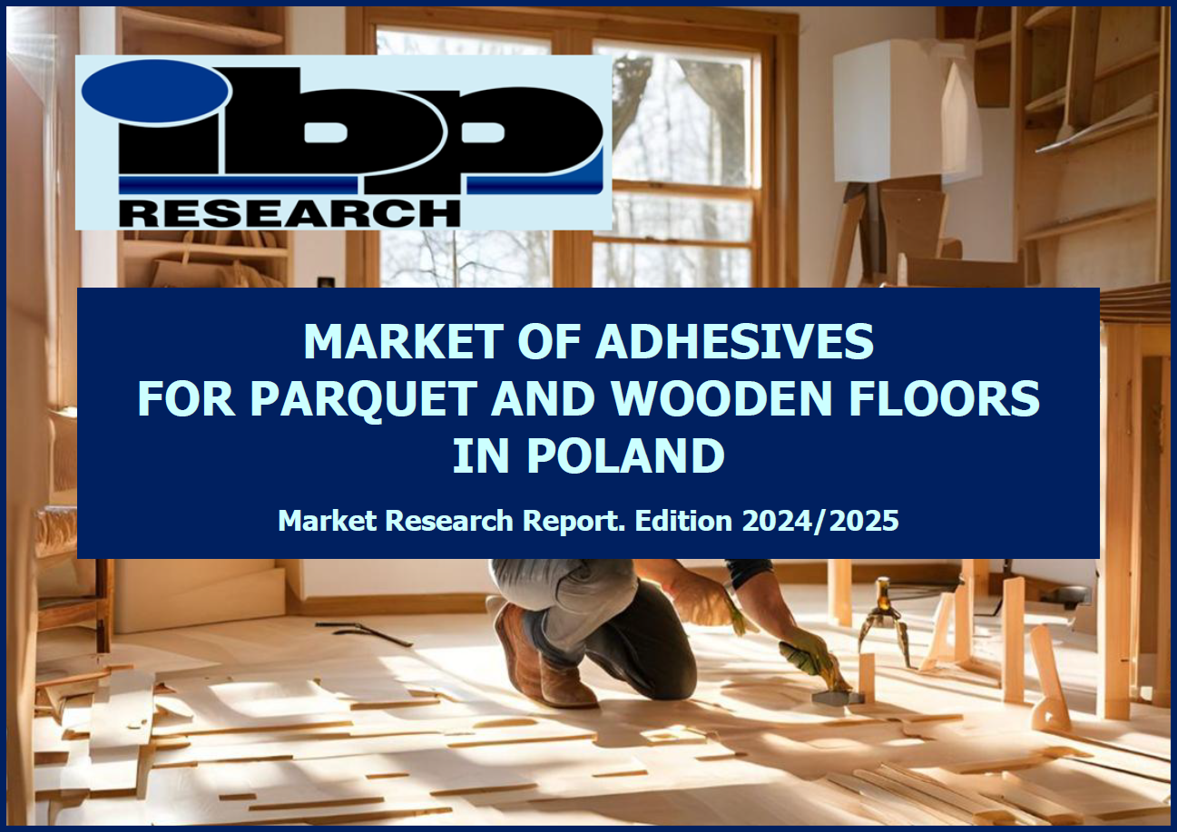 37 Market of adhesives for parquet and wooden floors